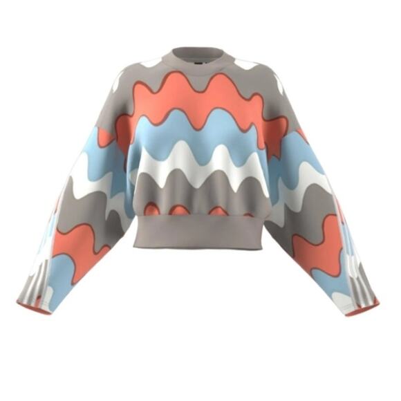 Adidas Merimekko Collab Future Icon Three Stripes Sweatshirt size medium - Picture 1 of 11